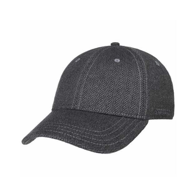Rector Silk Herringbone Cap by Stetson