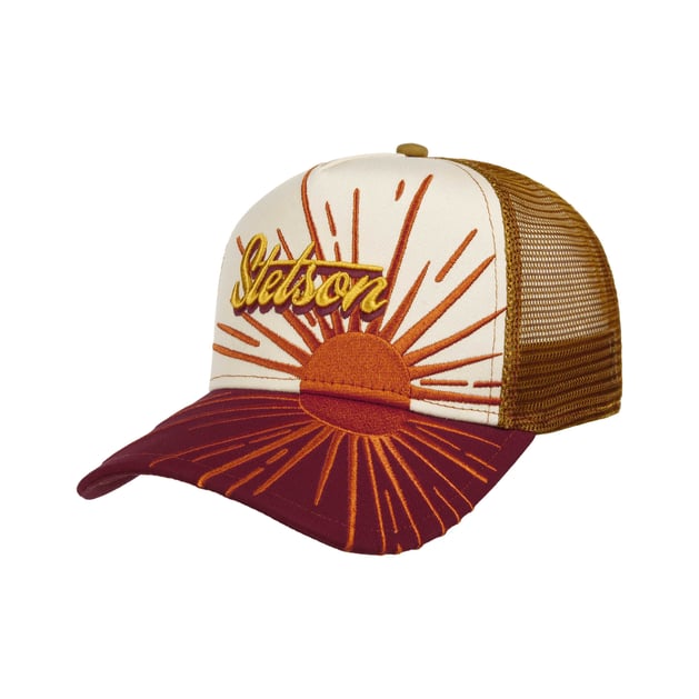Rising Sun Trucker Cap by Stetson