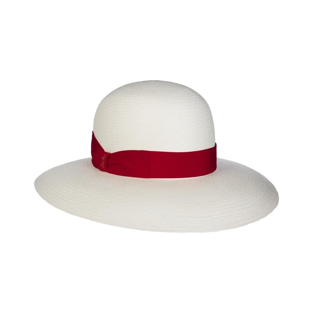 Round Crown Panama Hat by Borsalino