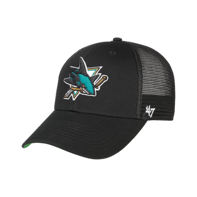 San Jose Sharks Branson Trucker Cap by 47 Brand