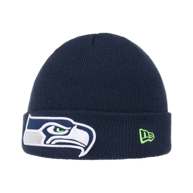 Seahawks Junior Beanie with Cuff by New Era