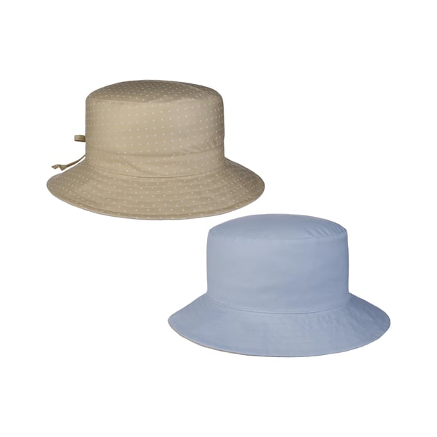 Small Dots Reversible Hat by Mayser