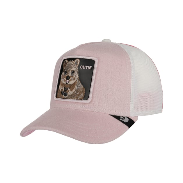 Smile More Trucker Cap by Goorin -- decoding=