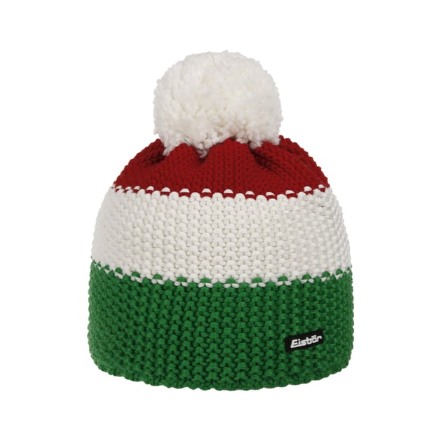 Eisbar Brock Pompon MÜ beanie Blue | Trekkinn
