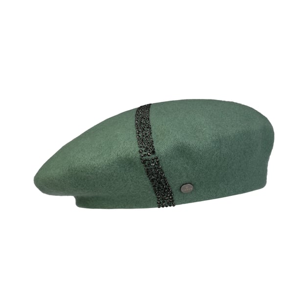 Stonestripe Wool Beret by Lierys