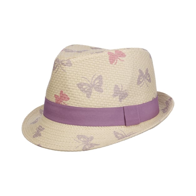 Summer Butterflies Girls Straw Hat by maximo