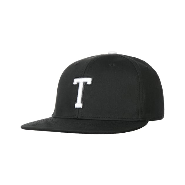 T Letter Snapback Cap