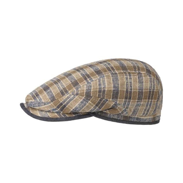 Tarnaco Check Flat Cap by Stetson - 64,95