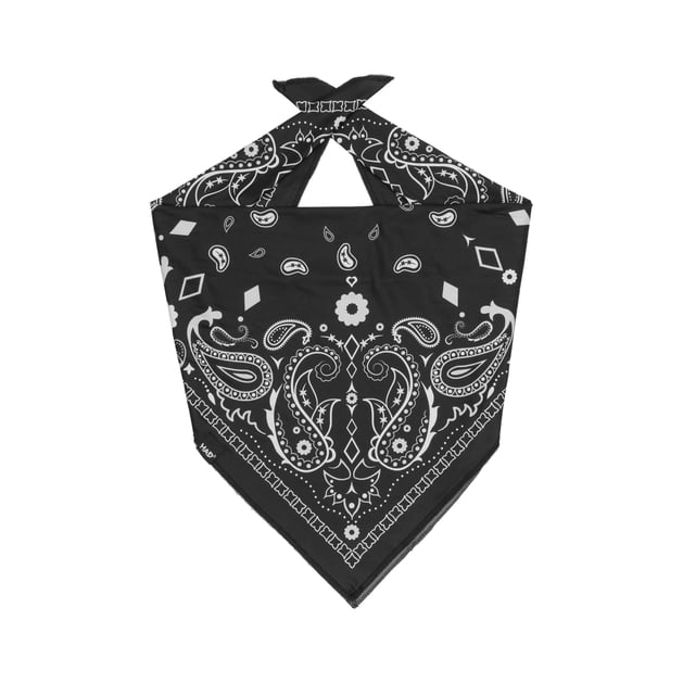 Tec Paisley Black Bandana by H.A.D.