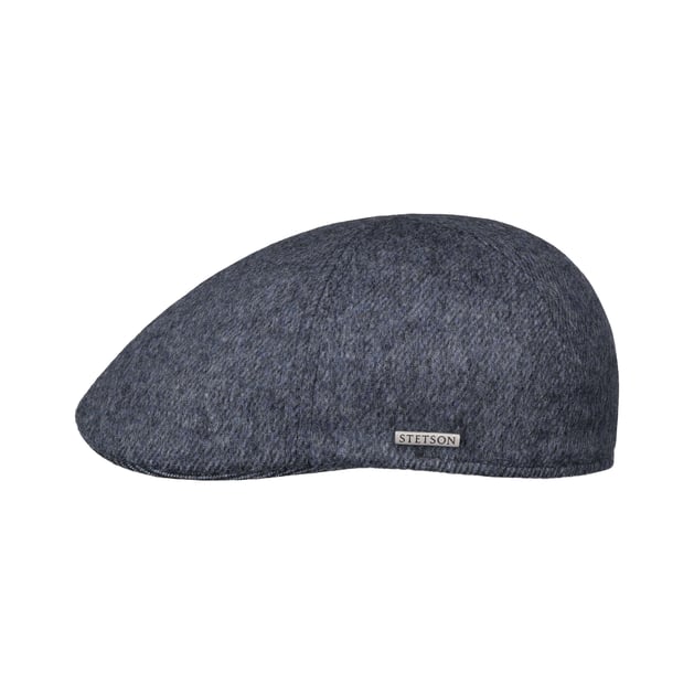 Texas Fine Melange Wool Flat Cap by Stetson