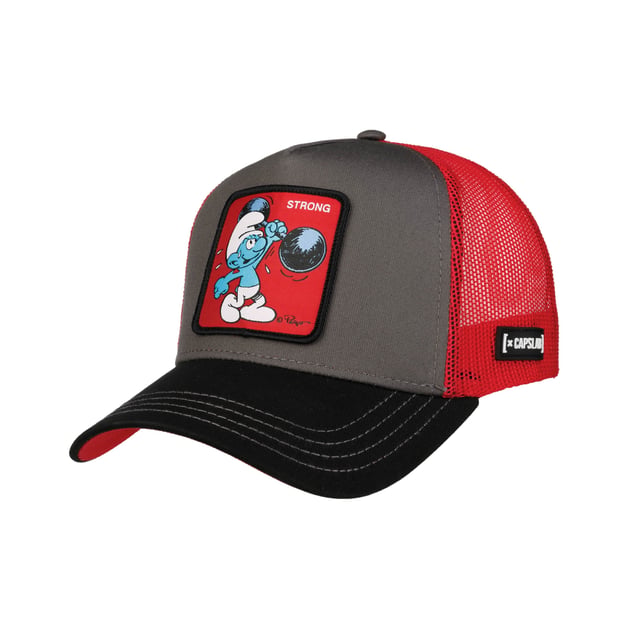 The Smurfs Strong Trucker Cap by Capslab