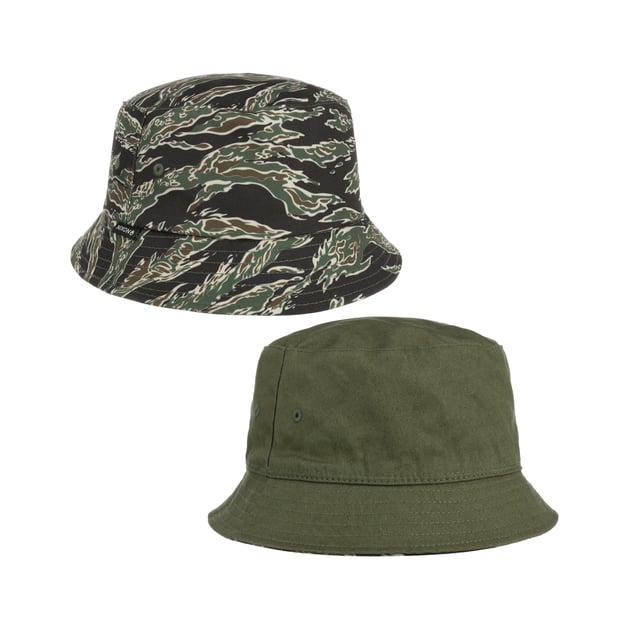 Tiger Camo Bucket Reversible Hat by Nixon - 39,95 €