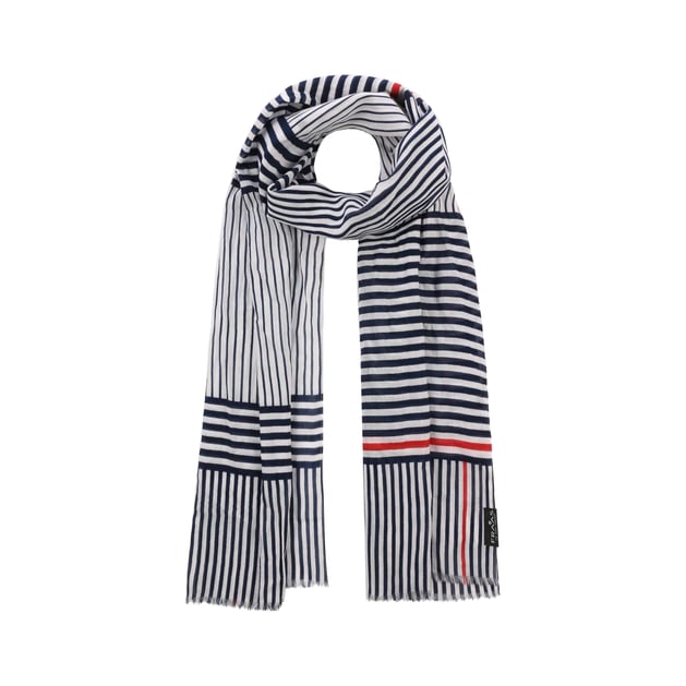 Timeless Stripes Summer Scarf by Fraas