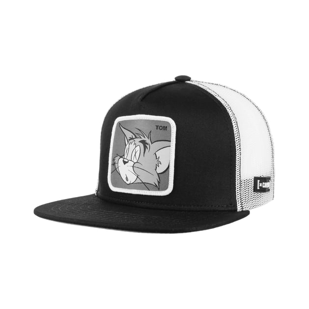 Tom Flat Brim Trucker Cap by Capslab
