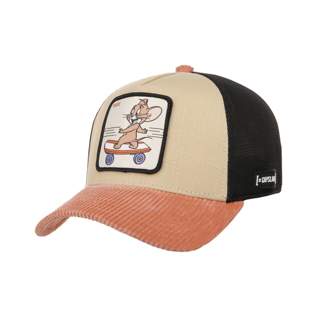 Tom and Jerry Ride Trucker Cap by Capslab