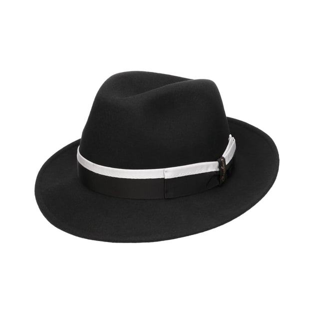 Twotone Band Wool Hat by Borsalino