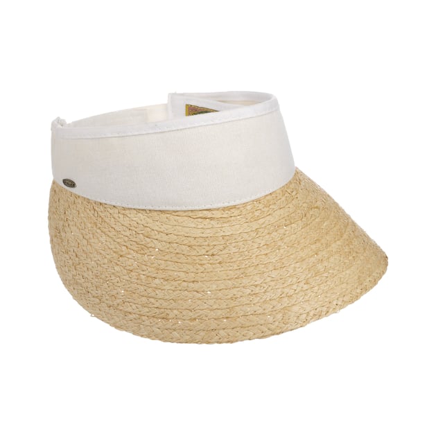 Vanella Straw Visor