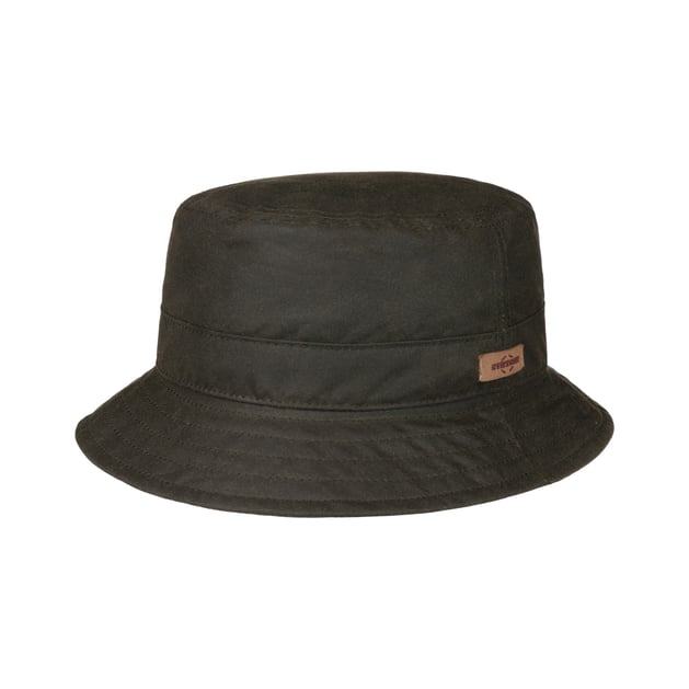 Waxed Organic Cotton Bucket Hat by Stetson