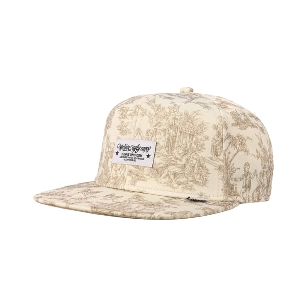 We Love Ugly Flat Snapback Cap by Djinns