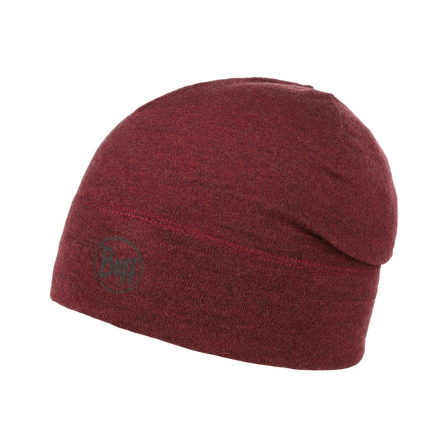 Wine M�lange Merino Wool Hat by BUFF