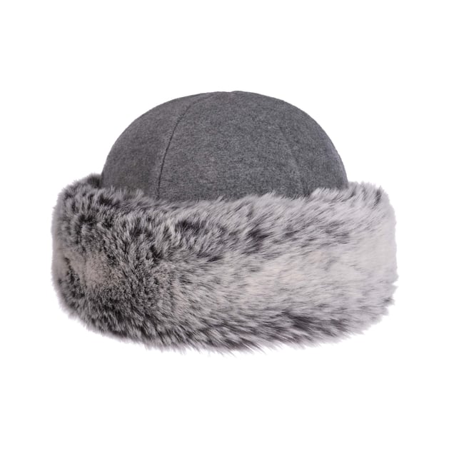 Women's Winter Hat Fake Fur Brim by Gebeana - 62,95 €