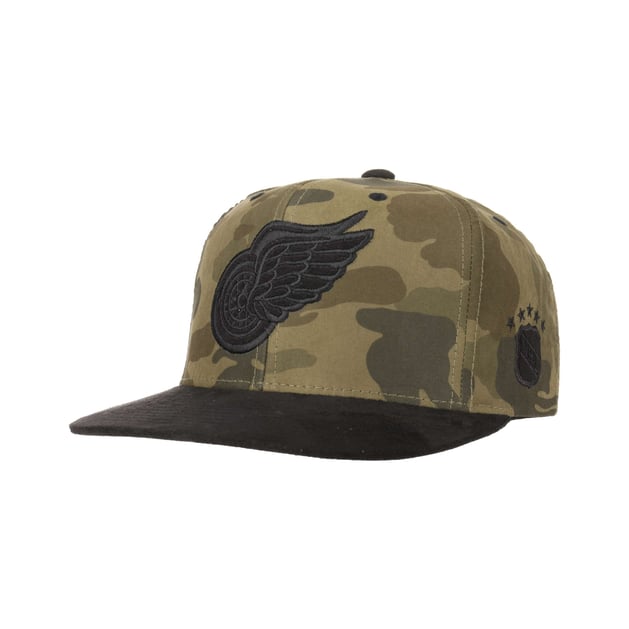 Wood Camo Red Wings Cap by Mitchell & Ness