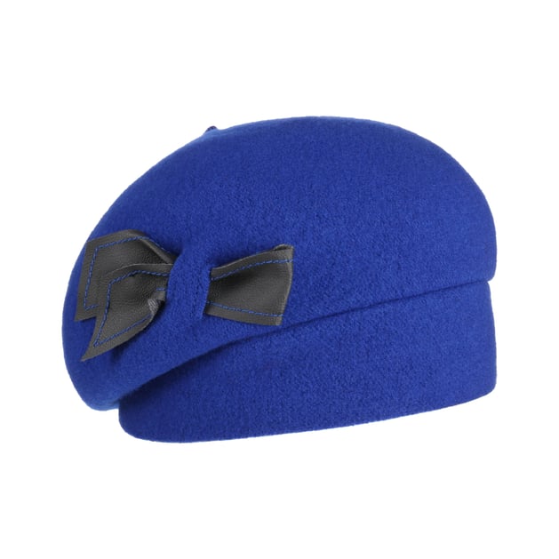 Wool Beret with Loop by Barascon