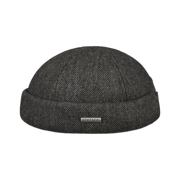 Wool Mix Docker Hat by Stetson