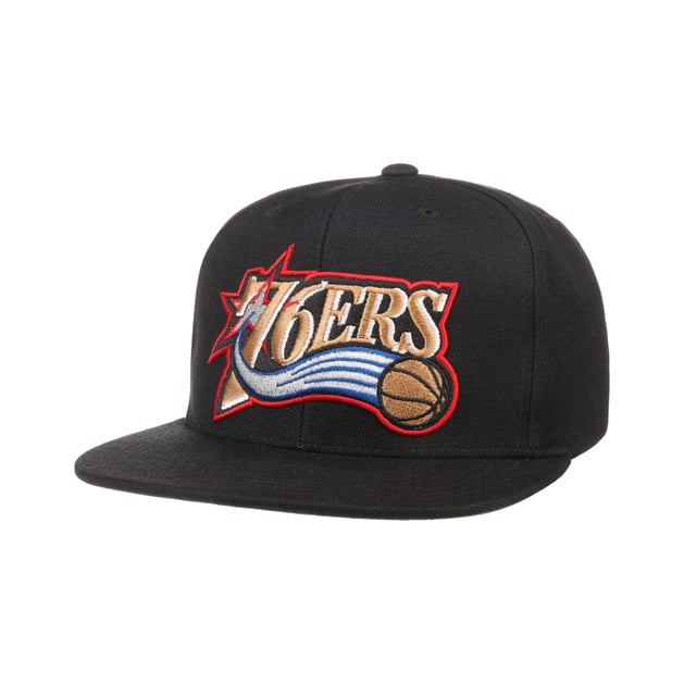 Wool Solid 76ers Cap by Mitchell & Ness