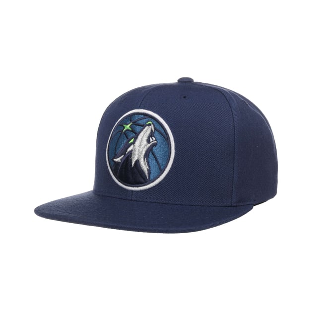 Wool Solid Timberwolves Cap by Mitchell & Ness
