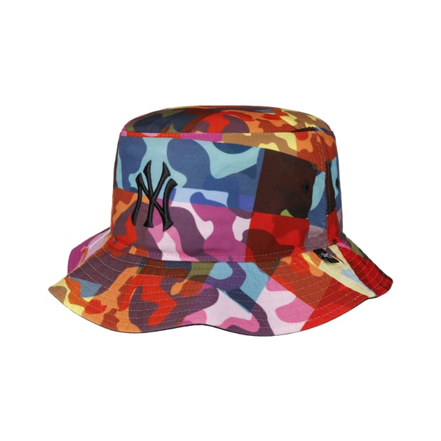 Yankees Psychedelic Bucket Hat by 47 Brand