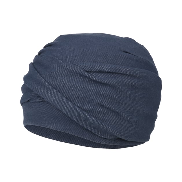 Zoya Stretchy Denim Turban by Christine Headwear